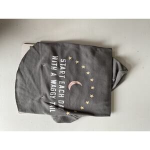 Start Each Day with a Waggy Tail Dog Shirt XL NEW